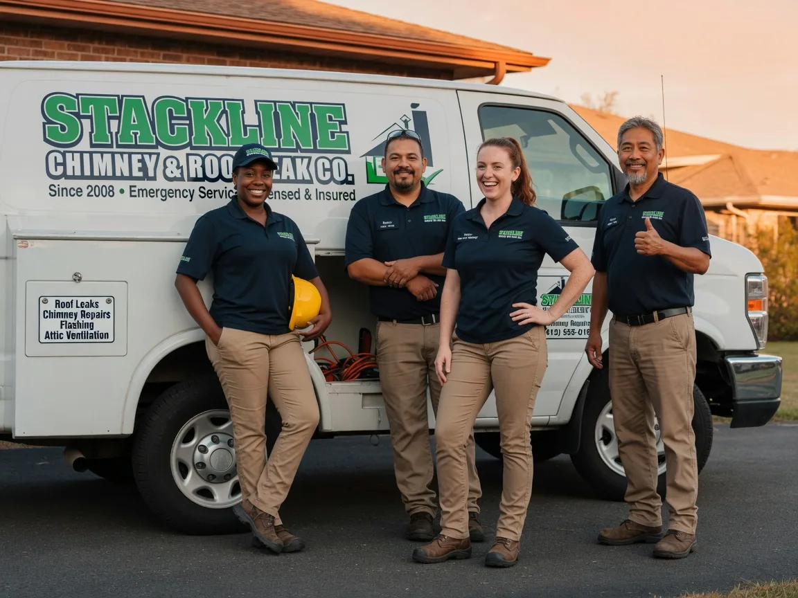 Chimney flashing repair company in Windsor, MA
